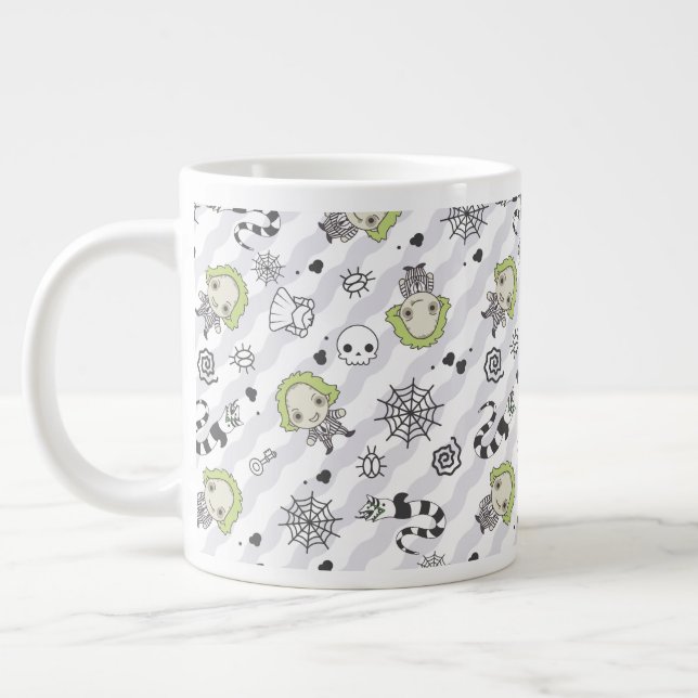 Beetlejuice Mönster Jumbo Mugg (Vänster)