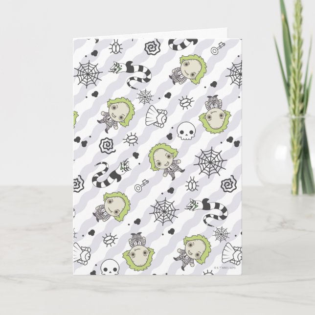 Beetlejuice Mönster Kort (Framsida)