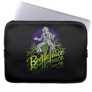 Beetlejuice Sitta vid Gravsten Laptop Fodral