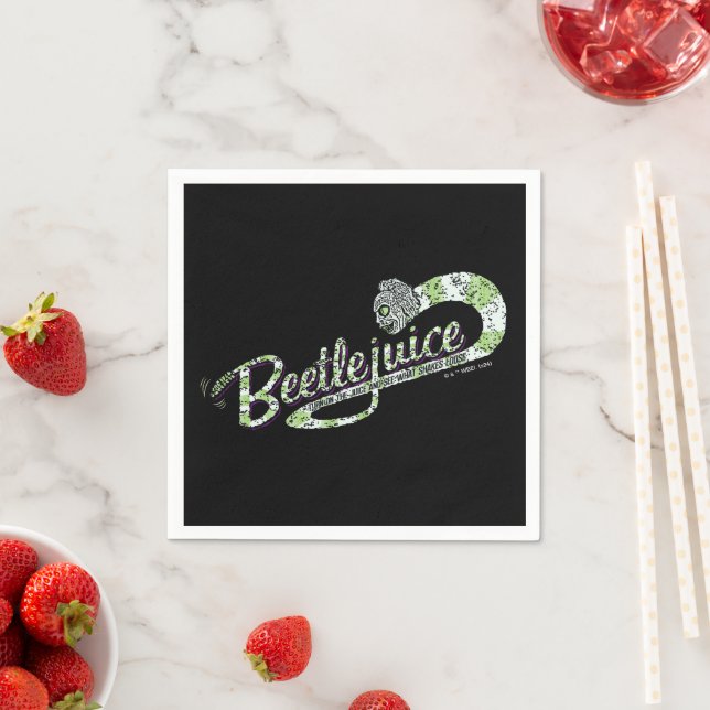 Beetlejuice | Slå på stolen Pappersservett (Insitu)