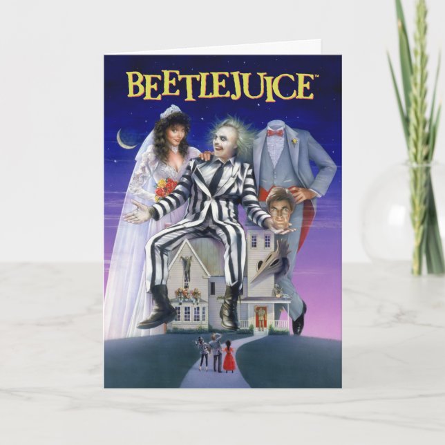 Beetlejuice | Teateraffisch Kort (Framsida)