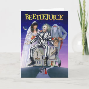 Beetlejuice Teateraffisch Kort