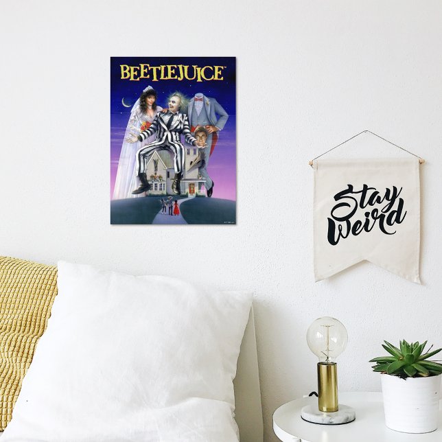 Beetlejuice | Teaterisk Poster (Poster on wall)