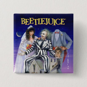 Beetlejuice Teaterisk Poster Knapp