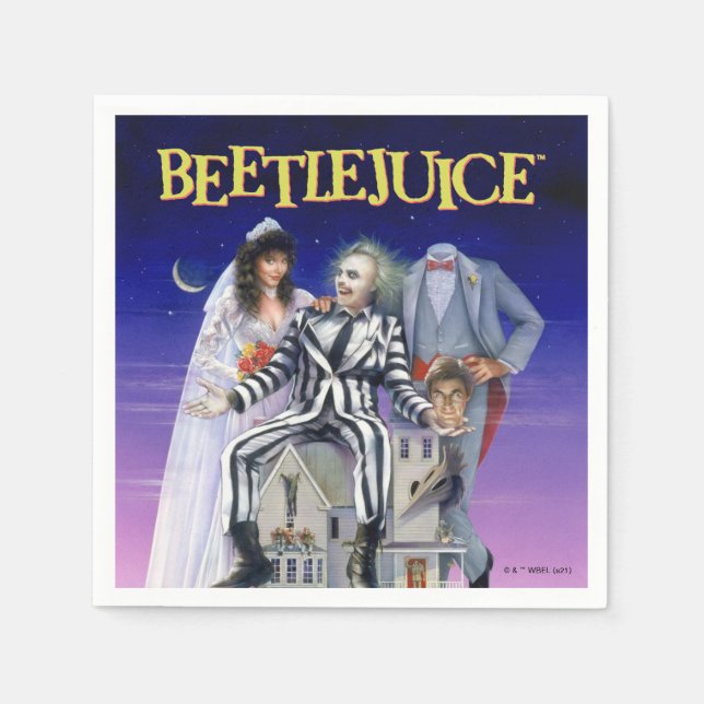 Beetlejuice | Theatrical Poster Pappersservett (Framsidan)