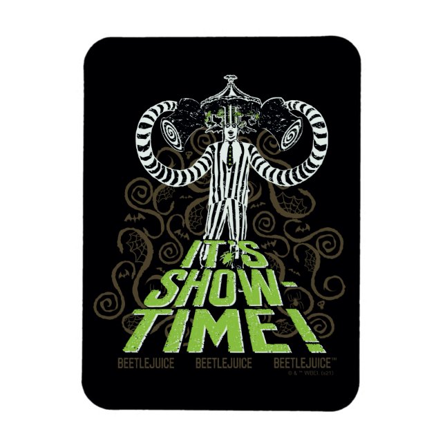 Beetlejuice | Visa tid! Magnet (Vertikal)