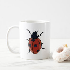 Beetles Insekt Ladybug Beetles Kaffemugg