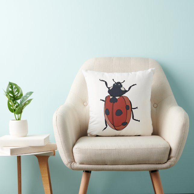 Beetles Insekt Ladybug Beetles Kudde (Stol)