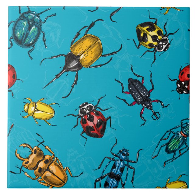 Beetles Kakelplatta (Framsidan)