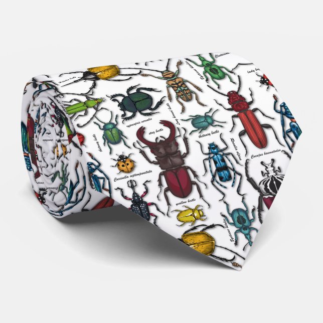 Beetles på white slips (Rullad)