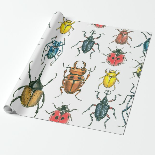 Beetles Presentpapper (Utrullad)