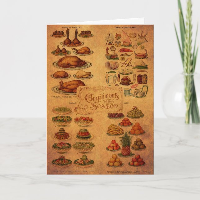 Beetons julfest helgkort (Framsida)