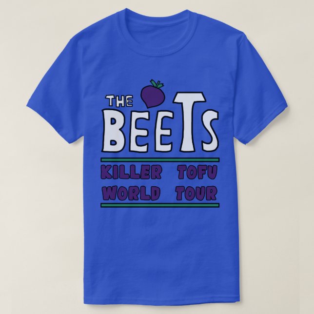 BEETS Killer Tofu Tour T Shirt (Design framsida)