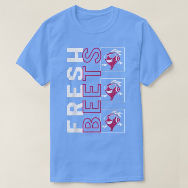 Beets Vegetable Gardening Farmer Vegan Healthy Veg T Shirt (Design framsida)