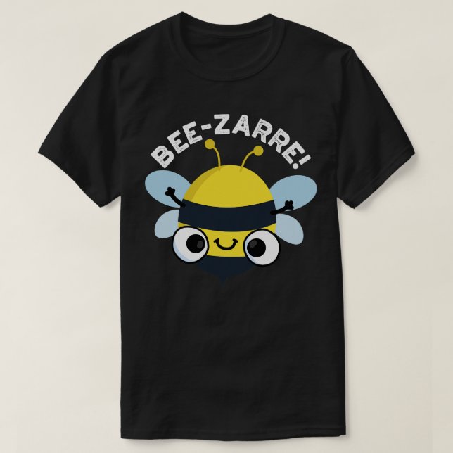 Beezarre Cute Bizarre Bee Pun 1 T Shirt (Design framsida)