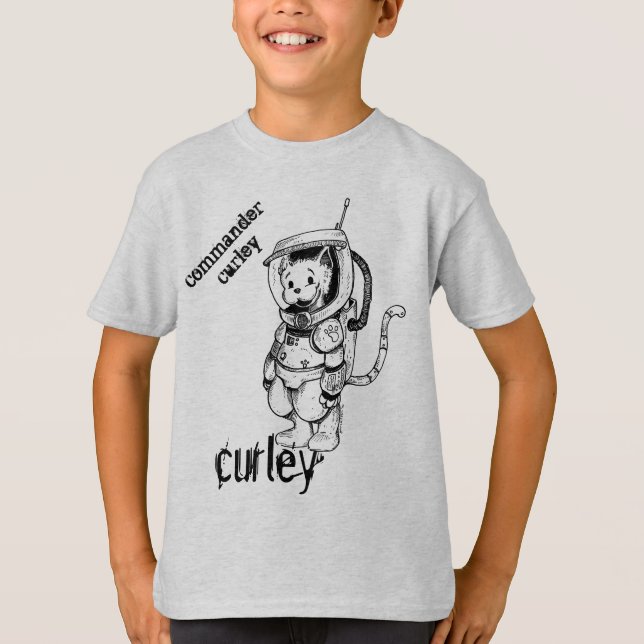 ’Befälhavare Curley’ T Shirt (Framsida)