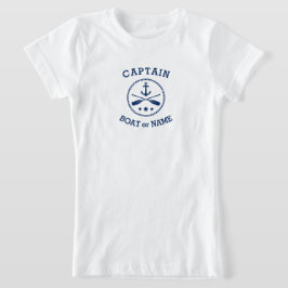Befälhavare eller havets flaggor i Namn Nautical A T Shirt