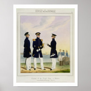Befälhavare, Flagga och befälhavare (undress) Poster