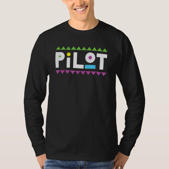 Befälhavare för framtida flygplansöversättare Cool T Shirt (Framsida)