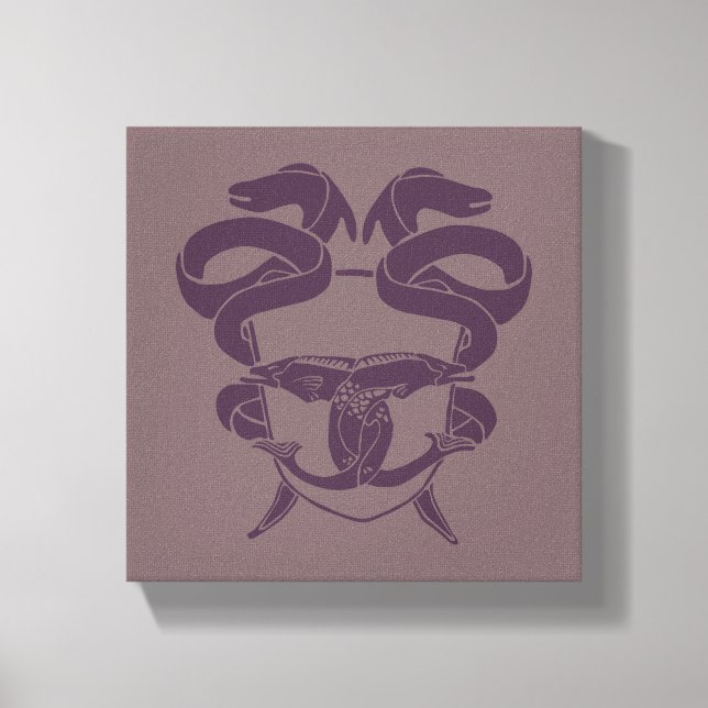 Befälhavare för Laketown-symbolen Canvastryck (Framsida)