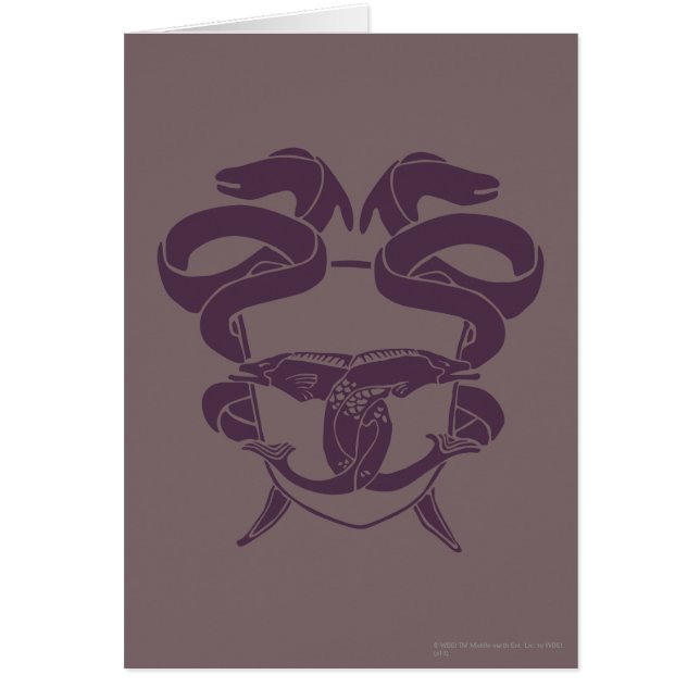 Befälhavare för Laketown-symbolen Hälsningskort (Framsidan)