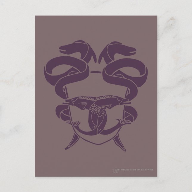 Befälhavare för Laketown-symbolen Vykort (Framsida)