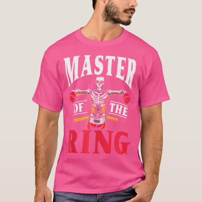 Befälhavare för Ring idrottsboxare T Shirt (Framsida)