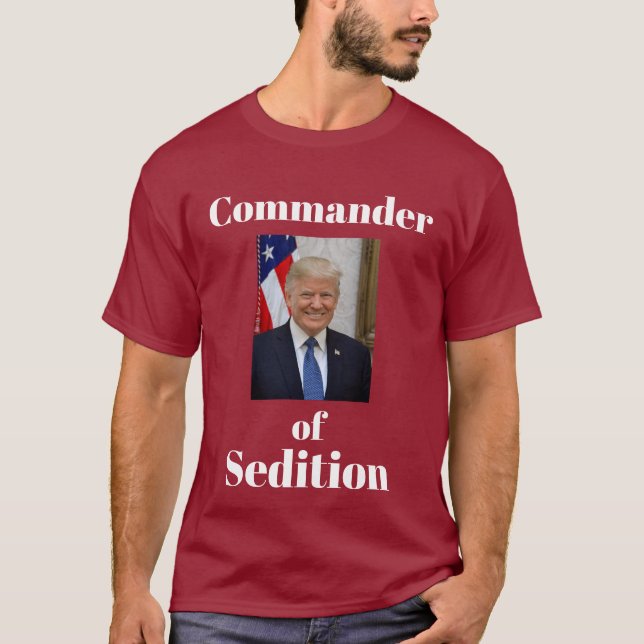 Befälhavare för Sedition T-Shirt (Framsida)