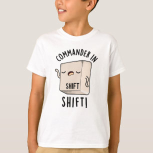 Befälhavare i Shirt Funny Tangentbord Pun T
