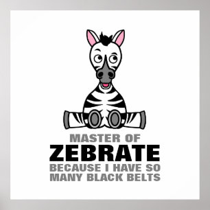 Befälhavare i Zebrate, Zebra Poster