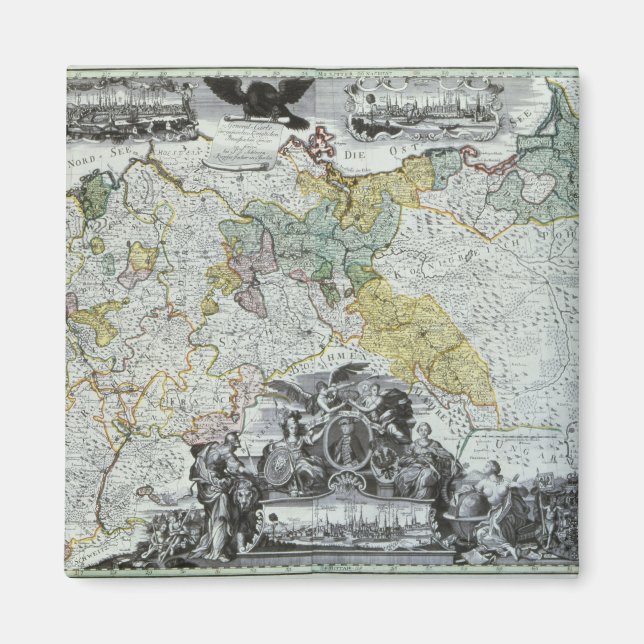 Befälhavare Lakan vid den preussiska statsmakten Magnet (Framsidan)