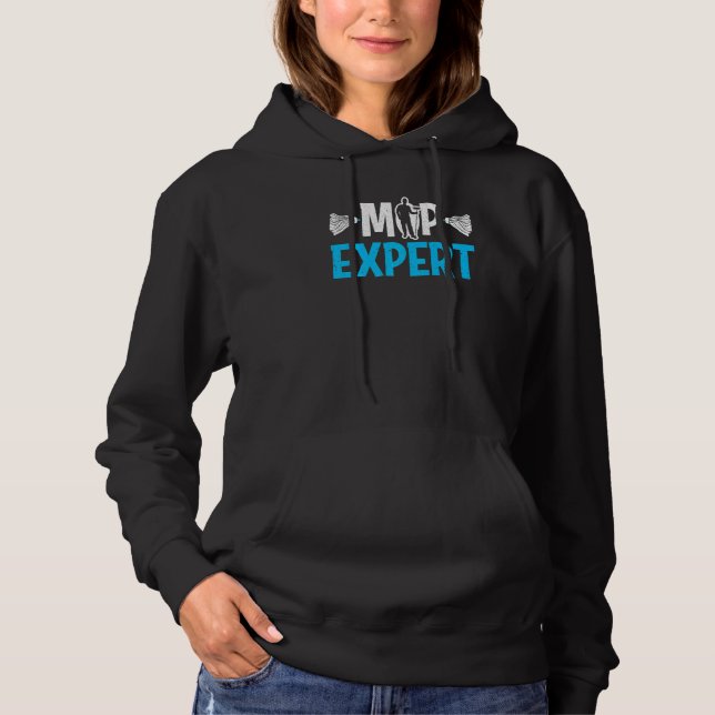 Befälhavare, mop Expert Custodian T Shirt (Framsida)