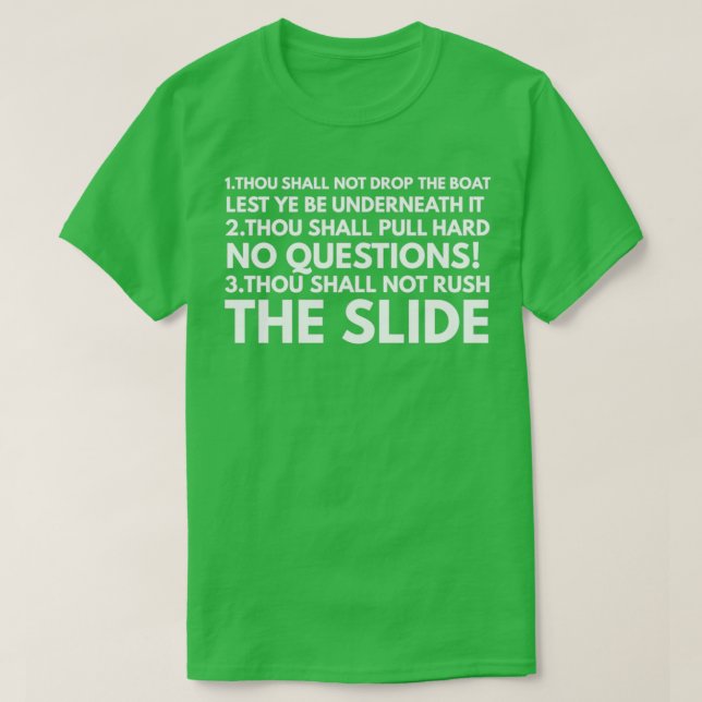 Befälhavare på bogsering t shirt (Design framsida)