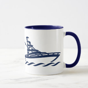 Befälhavare vid Boat (anpassadet) Mugg