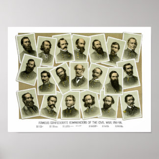 Befälhavare vid Civilförbundet Krig Poster