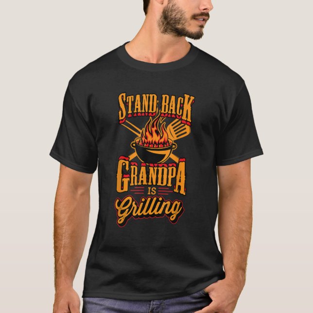 Befälhavaren för GPS är Grilling Grill Master 4:e  T Shirt (Framsida)