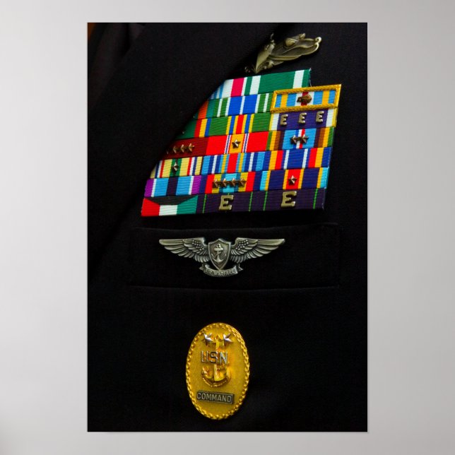 Befälhavarens bricka poster (Framsidan)