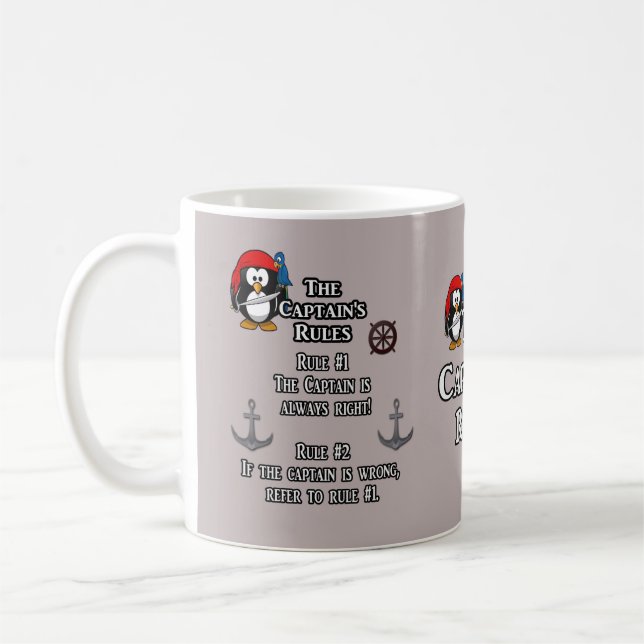 Befälhavarens Regler-Mugg Kaffemugg (Vänster)