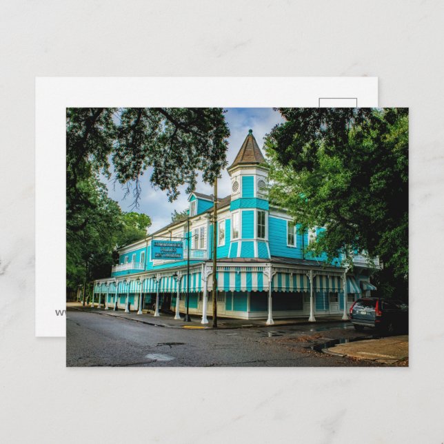 Befälhavarens vykort för palats (Fram/baksida)