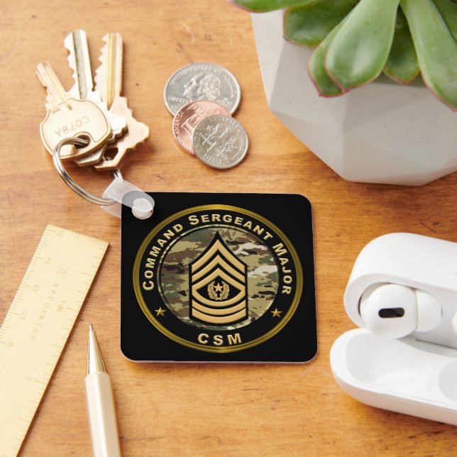 Befälserare för större CSM Nyckelring (Skrivbord)