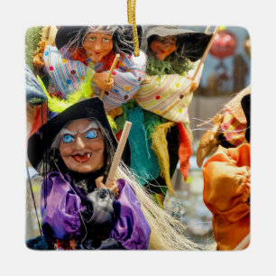 Befana Julgransprydnad Keramik