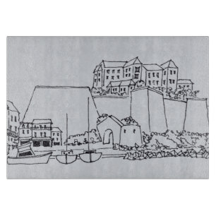 Befäst stad Calvi Korsika, Frankrike