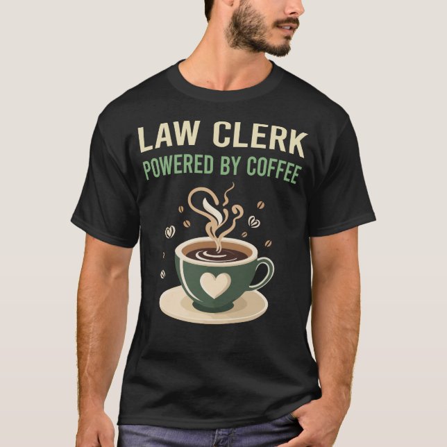 Befattad av kafferätt t shirt (Framsida)