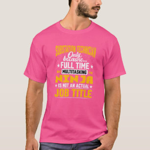 Befattning för delstationstekniker t shirt