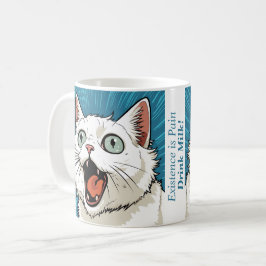 Befintlig krisdrabbade Katt Mugg