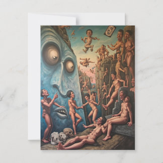 Befintlig nedgång vykort