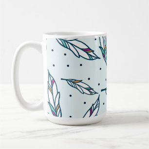 Befjädra & pricka muggen kaffemugg