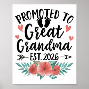 Befodrad till gammelmormor Est 2026 Första gången Poster