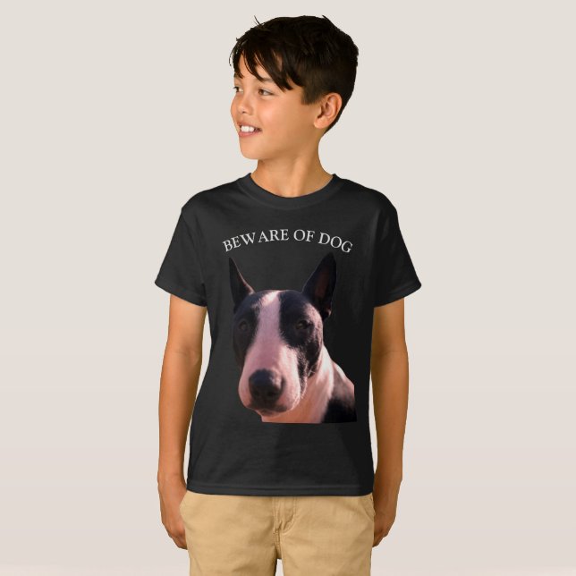 BEFOGENHET FÖR HUND T SHIRT (Hel framsida)