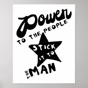 Befogenhet för människor poster